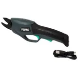 FERM 4 V Akku-Garten/Astschere (max. 14 mm) GPM1001 mit USB-Ladekabel