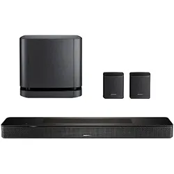 BOSE Soundbar "Set: Smart Soundbar+Bass 500+Rear Speaker", schwarz, B:69,4cm H:5,6cm T:10,4cm, Lautsprecher, Topseller