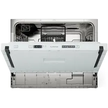 Klarstein UV 6 Secret Einbau-Geschirrspüler (450 mm breit, Weiß)