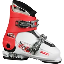 ROCES Idea UP Kinder Skischuhe Weiß/Rot/Schwarz 30