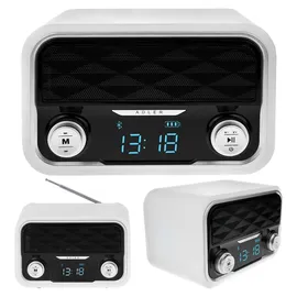 Adler AD 1185 Küchenradio weiß