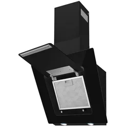 Exquisit KFD 60-8.1 Kopffreihaube - Ab- und Umluft-Betrieb, 60er Breite, Schwarz