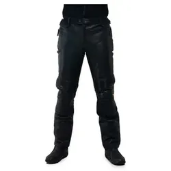Aramen Herren Lederhose schwarz 50