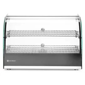 HENDI Warmhaltevitrine doppelt,