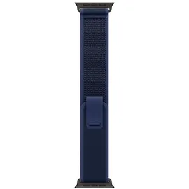 Apple Watch Ultra Trail Loop 49 mm Blau Titan Schwarz M/L