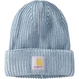 CARHARTT Rib Knit Mütze Blau