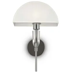 Wandlampe Wandleuchte Wohnzimmerlampe Schlafzimmerlampe Metall Chrom E27 Fassung