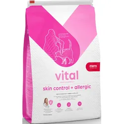 mera Vital Skin Control + Allergic Trockenfutter Für Katzen | Wirkt regenerierend für Haut & Fell | Katzenfutter | Diätfutter | Von Tierärzt:innen empfohlen 3 kg