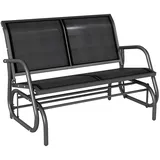 Outsunny Schaukelstuhl 120 x 70 x 88 cm schwarz 2 St.