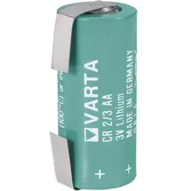 Varta CR2/3 LF Spezial-Batterie CR 2/3 AA LF U-Lötfahne Lithium 3 V 1350 mAh 1 St.