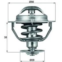 mahle Thermostat, Kühlmittel