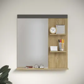 Home Affaire Belva 79 x 85 cm Grau