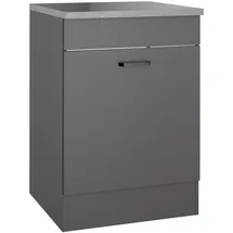 OPTIFIT Spülenschrank OPTImulti 60 x 60 x 88 cm Grau