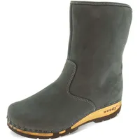 woody Damen Ulli Clog Stiefel, Grigio, 39 EU