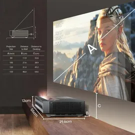 Hisense PX3-PRO Laser schwarz