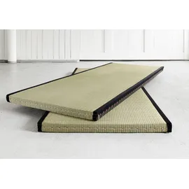 Karup Futonmatratze KARUP DESIGN "Tatami", grün, B:80cm H:5,5cm L:200cm, Obermaterial: 100% Stroh, Matratzen
