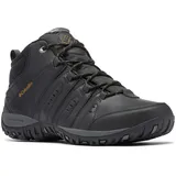 Columbia Woodburn 2 Chukka Waterproof Omni-Heat, Wasserdichte Schneestiefel, Black/Goldenrod,