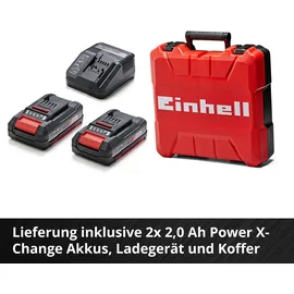 Einhell TE-CD 18 Li-i BL inkl. 2 x 2 Ah