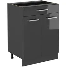 Vicco Schubladenschrank R-Line 60 x 46 x 81,6 cm Grau