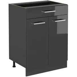 Vicco Schubladenschrank R-Line 60 x 46 x 81,6 cm Grau