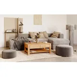 Kiki Design Couchtisch 110cm Mit 2 Schubkästen, Massivholz, Couchtisch Kernbuche Tisch Massiv 110 x 70 cm mit 2 Schubkasten, Wohnzimmer