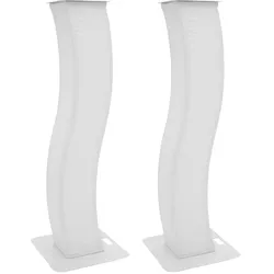 EUROLITE 2x Stage Stand 150cm geschwungen inkl. Co