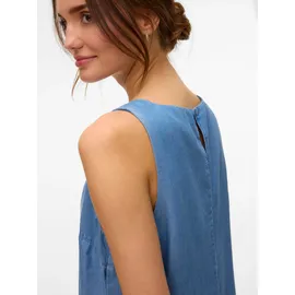 Vero Moda Maxikleid Sommerkleid Blau M