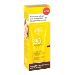 Widmer Sun Gel 30 leicht parfümiert