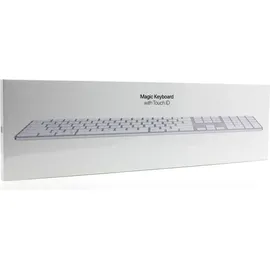 Apple Magic Keyboard mit Touch ID und Ziffernblock DE weiß