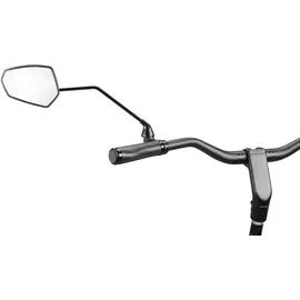 Ergotec M-77L Rückspiegel Fahrradspiegel schwarz