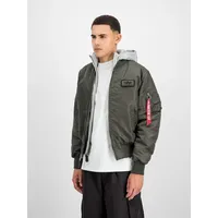 Alpha Industries Ma-1 D-tec Jacke Rep.Grey M