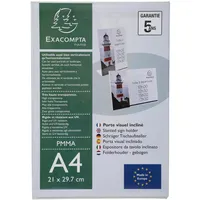 Exacompta Prospekthalter 84058D PMMA A4