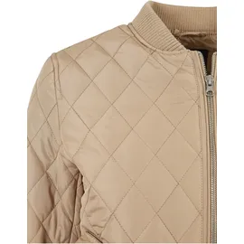 URBAN CLASSICS Diamond Quilt Nylon Steppjacke Union Beige XS