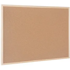 Bi-Office Korktafel MC070012010 beidseitig Holzrahmen 90x60cm