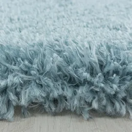 Ayyildiz Fluffy 3500 Hochflorteppich 80 cm blau