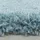 Ayyildiz Fluffy 3500 Hochflorteppich 80 cm blau