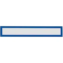 Magnetoplan magnetofix-Magnetrahmen Topsign, 5 Stück, blau, A5 quer/A4 hoch 232 x 52 mm