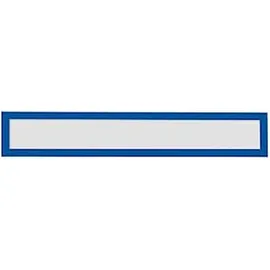 Magnetoplan magnetofix-Magnetrahmen Topsign, 5 Stück, blau, A5 quer/A4 hoch 232 x 52 mm