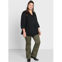 sheego Tunika in schwarz | Gr.: 48