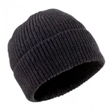 Anton Blöchl Strickmütze Merino schwarz