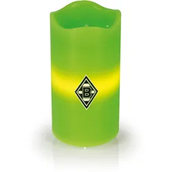 BMG LED-Echtwachskerze Projektor 3V grün mit Logo