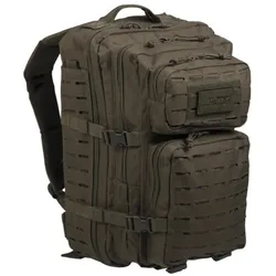 MILTEC US Assault Pack Large Laser Cut - 36 Liter Rucksack Oliv