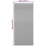vidaXL Insektentürvorhang 200 x 100 cm Mehrfarbig