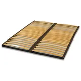 letti moderni Matratzenrahmen EkoFlex 160x200 – 22 Buche-Latten, 3 Zonen, Metallrahmen