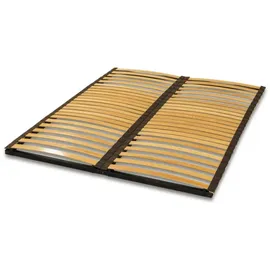 letti moderni Matratzenrahmen EkoFlex 160x200 – 22 Buche-Latten, 3 Zonen, Metallrahmen