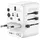 Offgridtec Reiseadapter Universal Weltweit 3x USB-A und 1x USB-C Weiss