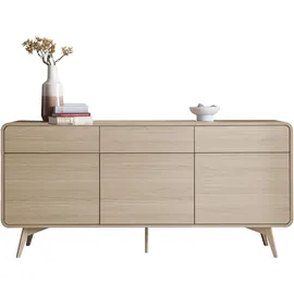 Home Affaire Torsby 180 x 84 x 39 cm Eiche Natur / Braun