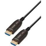 Transmedia HDMI-Kabel C507-10ML HDMI-A Stecker HDMI-A Stecker 10 m Schwarz