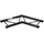 Alutruss DECOLOCK DQ2-SPAC22H 2-Weg Ecke 120° Schwarz