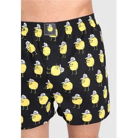 Lousy Livin Toast Zitrone Boxershorts schwarz L 2er Pack